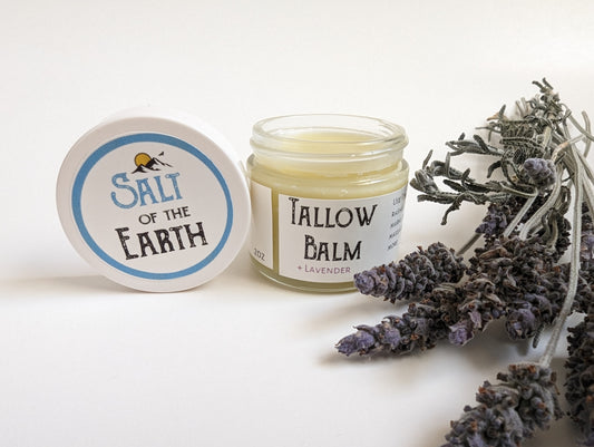 Tallow Balm with Lavender Essential Oil